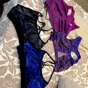 Gently used sports bras